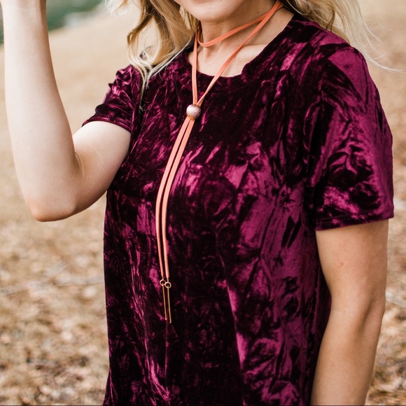 Velvet Dress - Picture 2 of 2